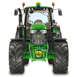 John Deere 6105 mit Frontlader
